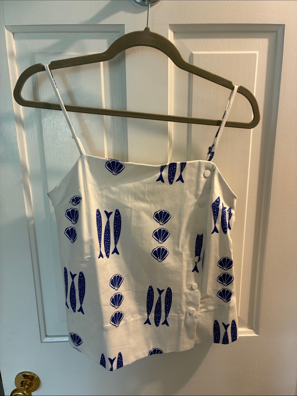 Zara Fish Print Top